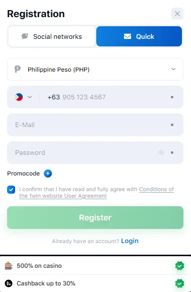 1win Philippines register 1win Philippines register